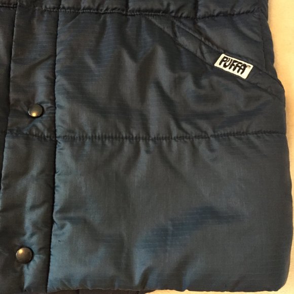 Vintage PUFFA long vest  sz M/L - Picture 5 of 7